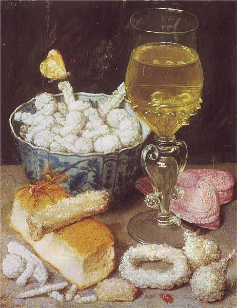 Georg Flegel Stilleben mit Brot und Zuckerwerk China oil painting art